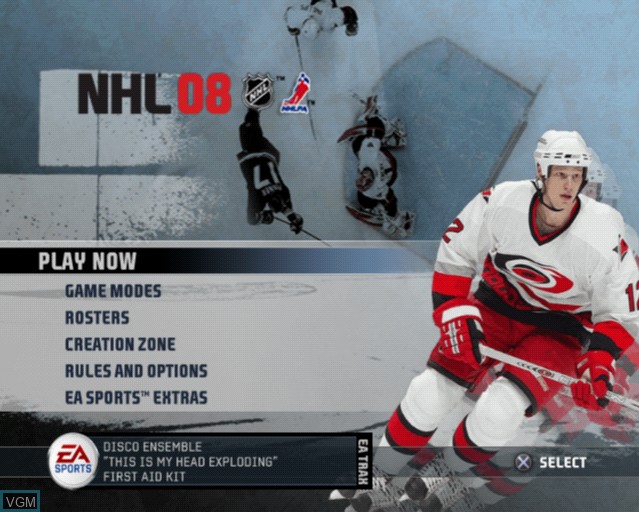 Сколько игр в нхл сыграет каждая команда. NHL 08 ps2. NHL 08 меню. Ps3 NHL 08 русская версия DVD. ESPN NHL 2k5 ps2 обложка.