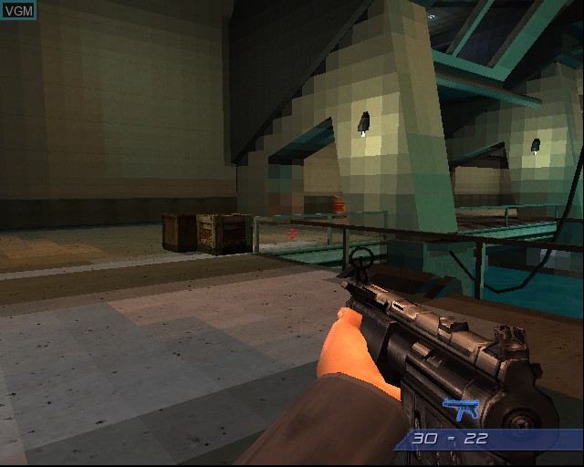 In-game screen of the game 007 - Agent Under Fire on Sony Playstation 2