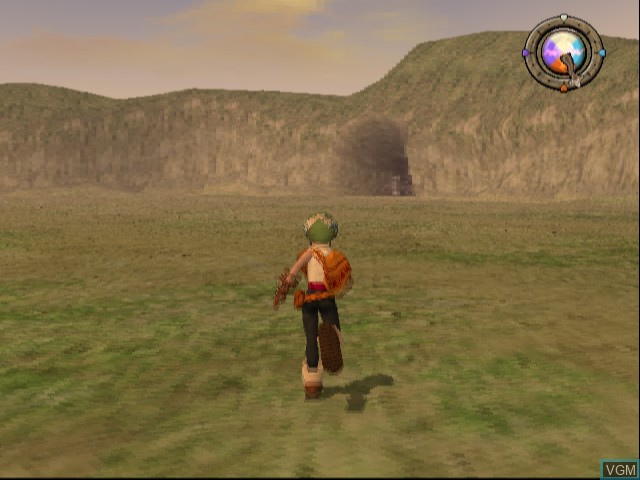In-game screen of the game Dark Cloud on Sony Playstation 2