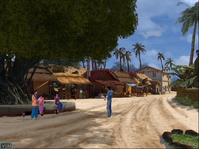 In-game screen of the game Desi Adda - Games of India on Sony Playstation 2