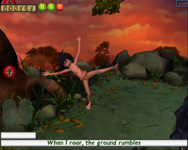 In-game screen of the game Jungle Book, The - Groove Party on Sony Playstation 2