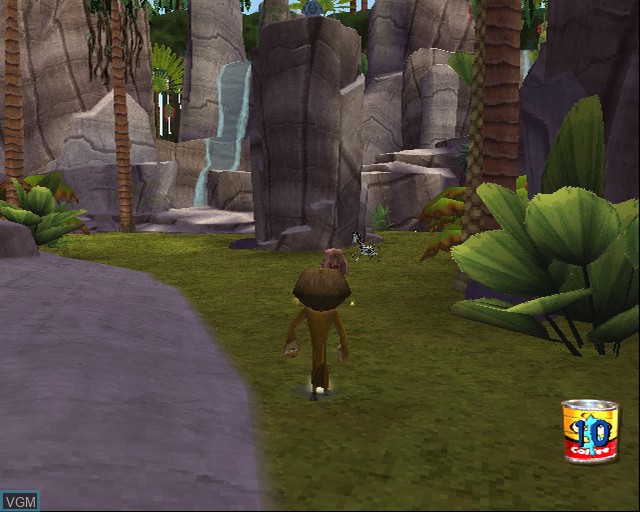 In-game screen of the game Madagascar - Escape 2 Africa on Sony Playstation 2