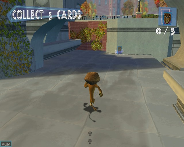 In-game screen of the game Madagascar on Sony Playstation 2