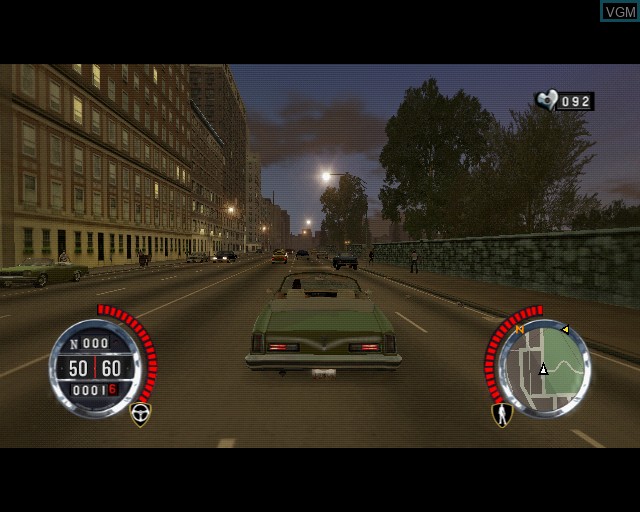In-game screen of the game Driver - Parallel Lines on Sony Playstation 2