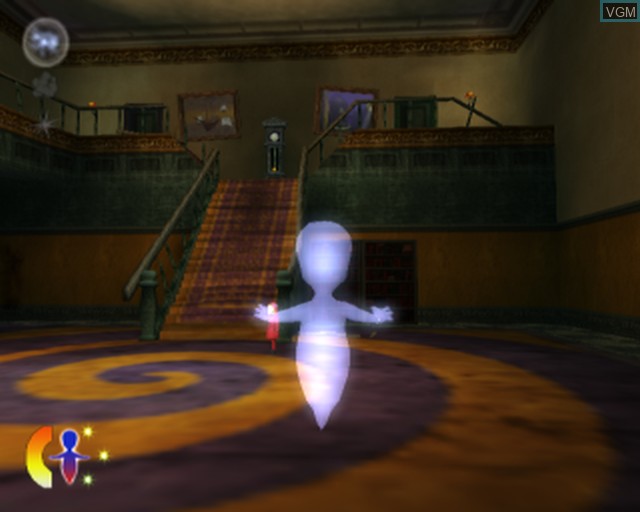 In-game screen of the game Casper - Spirit Dimensions on Sony Playstation 2