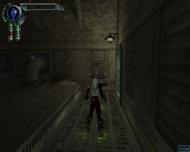 In-game screen of the game Blood Omen 2 on Sony Playstation 2