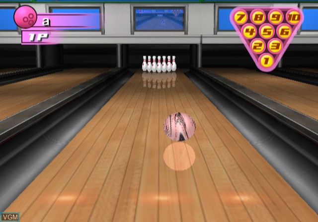 In-game screen of the game Bowling Xciting on Sony Playstation 2
