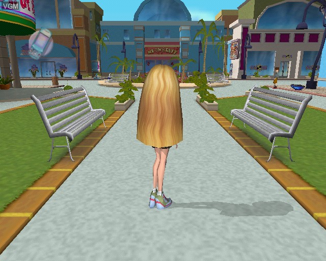 In-game screen of the game Bratz - Forever Diamondz on Sony Playstation 2