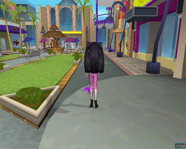 In-game screen of the game Bratz - Rock Angelz on Sony Playstation 2