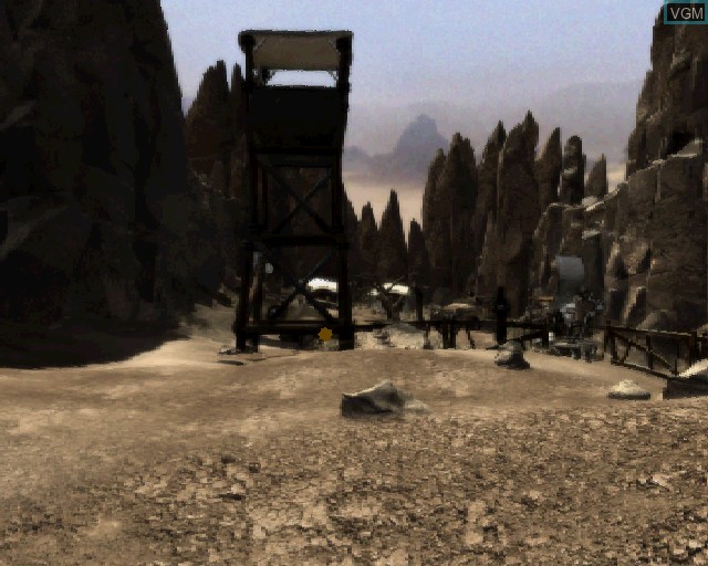 In-game screen of the game Atlantis III - Die Neue Welt on Sony Playstation 2