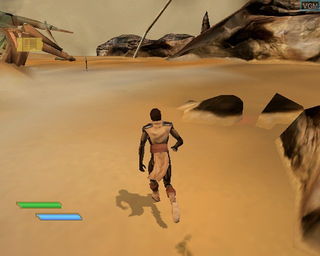 In-game screen of the game Frank Herbert's Dune on Sony Playstation 2