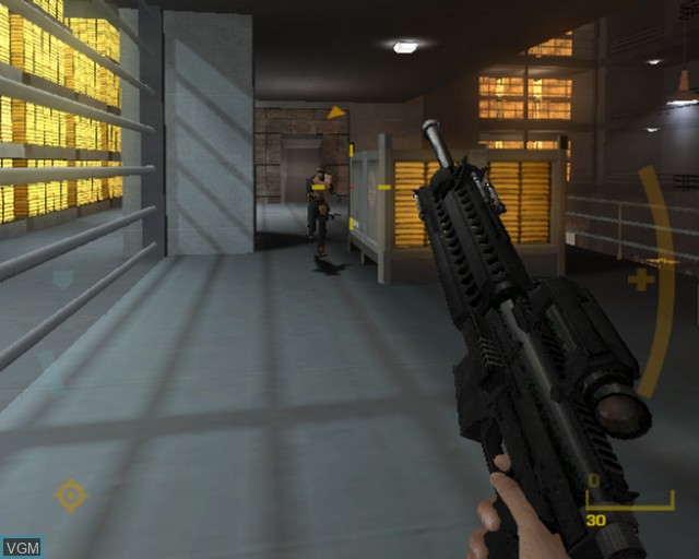 In-game screen of the game GoldenEye - Rogue Agent on Sony Playstation 2