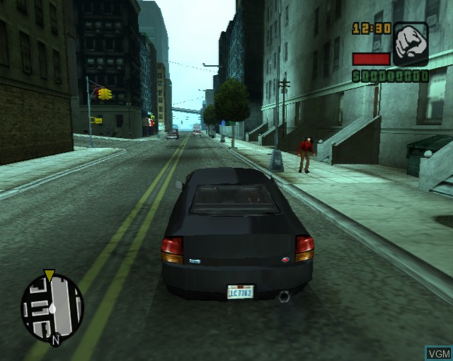 In-game screen of the game Grand Theft Auto - Liberty City Stories on Sony Playstation 2