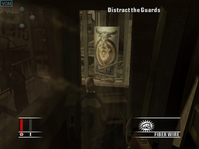 In-game screen of the game Hitman - Blood Money on Sony Playstation 2