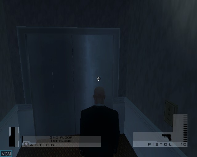 In-game screen of the game Hitman - Contracts on Sony Playstation 2