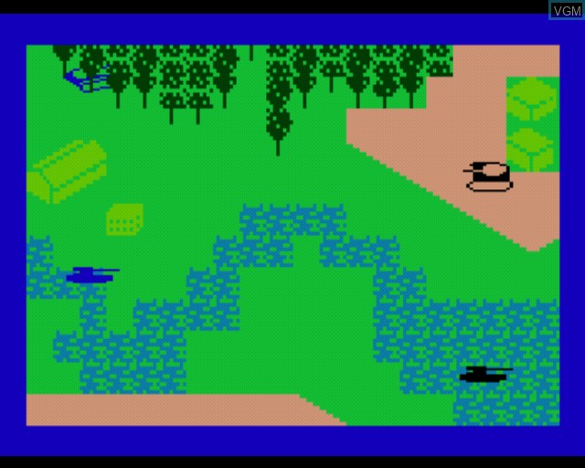 In-game screen of the game Intellivision Lives! on Sony Playstation 2