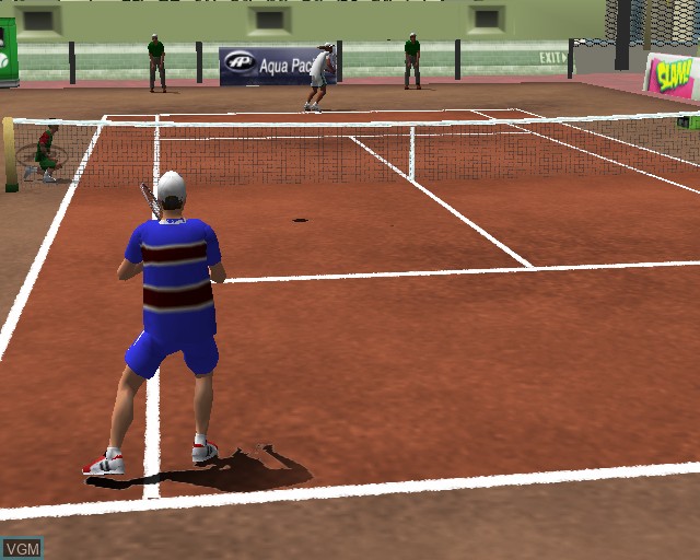 In-game screen of the game International Tennis Pro on Sony Playstation 2