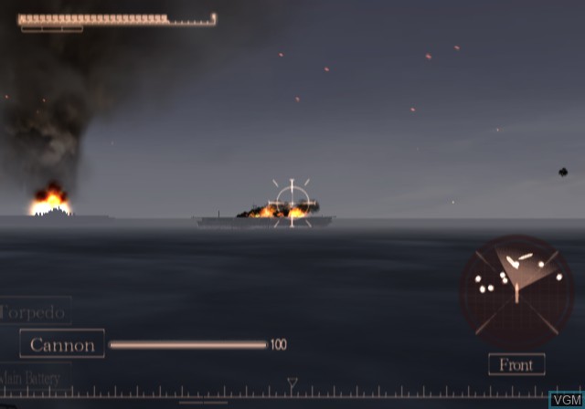 In-game screen of the game Iron Sea on Sony Playstation 2