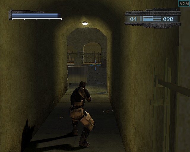 In-game screen of the game kill.switch on Sony Playstation 2