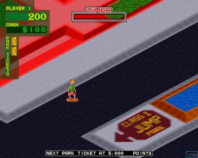 In-game screen of the game Midway Arcade Treasures on Sony Playstation 2