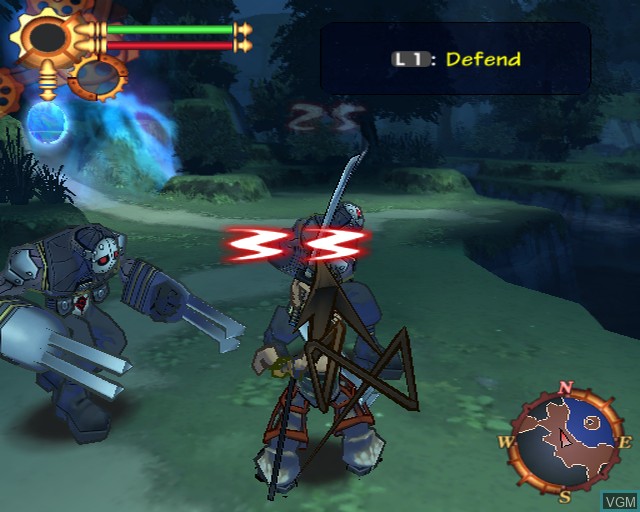 In-game screen of the game Musashi - Samurai Legend on Sony Playstation 2