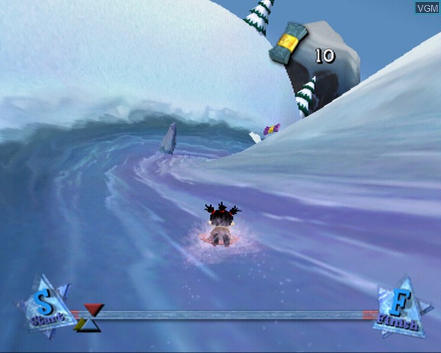 In-game screen of the game Rugrats - Royal Ransom on Sony Playstation 2