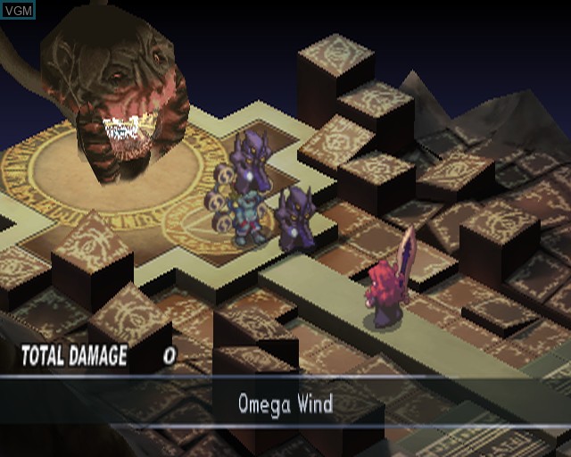 In-game screen of the game Makai Kingdom - Chronicles of the Sacred Tome on Sony Playstation 2