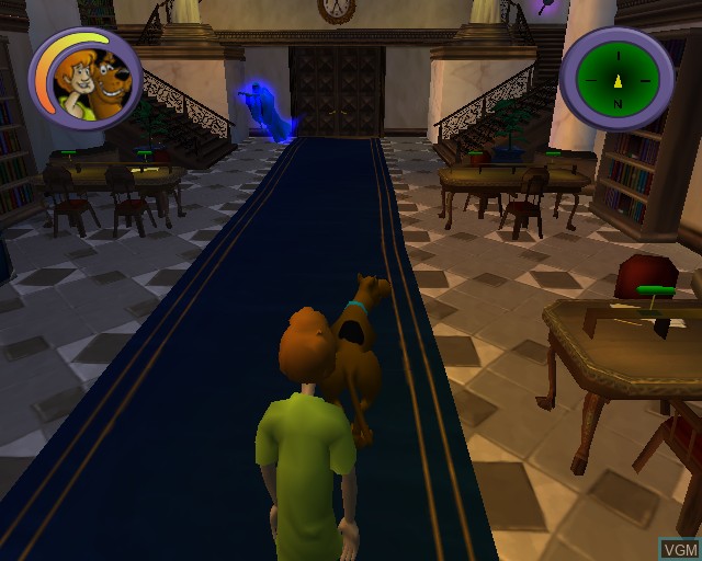 In-game screen of the game Scooby-Doo! Mystery Mayhem on Sony Playstation 2