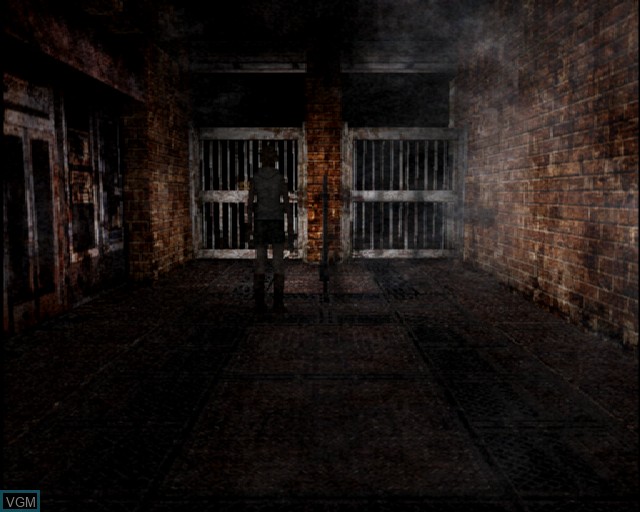 In-game screen of the game Silent Hill 3 on Sony Playstation 2