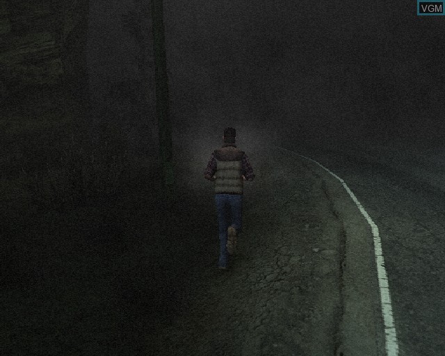 In-game screen of the game Silent Hill Origins on Sony Playstation 2