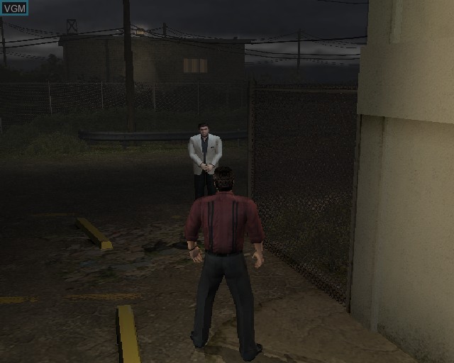In-game screen of the game Sopranos, The - Road to Respect on Sony Playstation 2