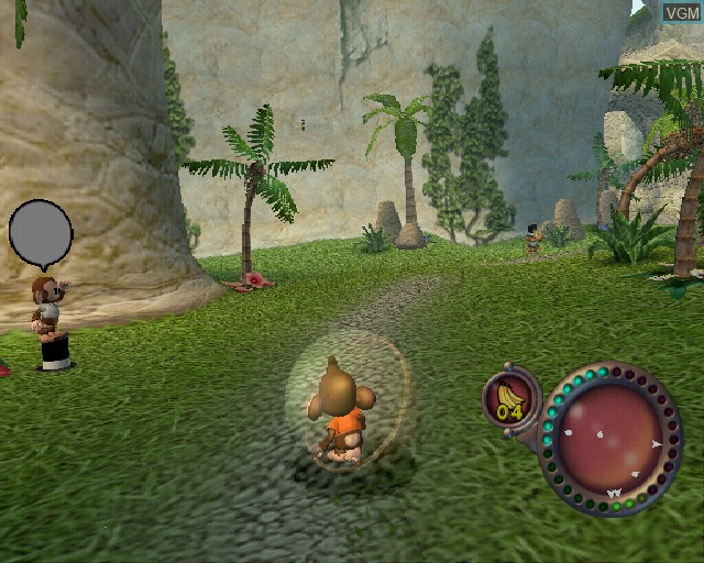 In-game screen of the game Super Monkey Ball Adventure on Sony Playstation 2