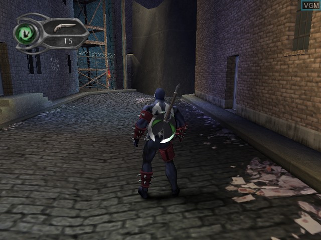 In-game screen of the game Spawn - Armageddon on Sony Playstation 2