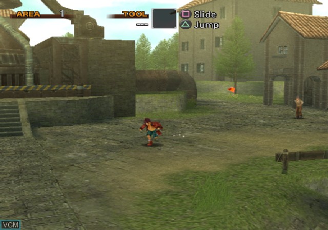 In-game screen of the game Wild Arms - The 4th Detonator on Sony Playstation 2