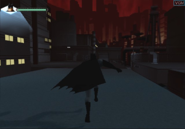 In-game screen of the game Batman - Vengeance on Sony Playstation 2