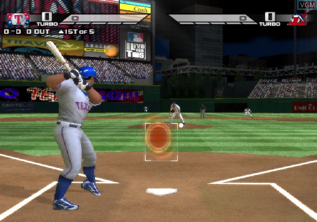In-game screen of the game Bigs 2, The on Sony Playstation 2