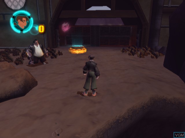 In-game screen of the game Treasure Planet on Sony Playstation 2