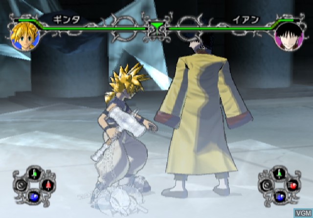 In-game screen of the game Mar Heaven - Arm Fight Dream on Sony Playstation 2