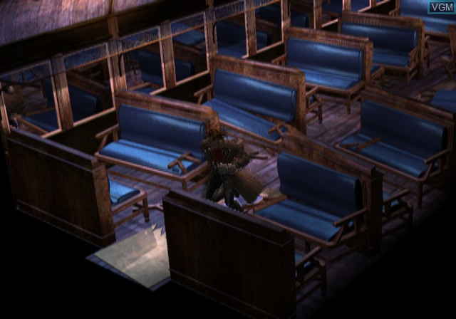 In-game screen of the game Shadow Hearts on Sony Playstation 2