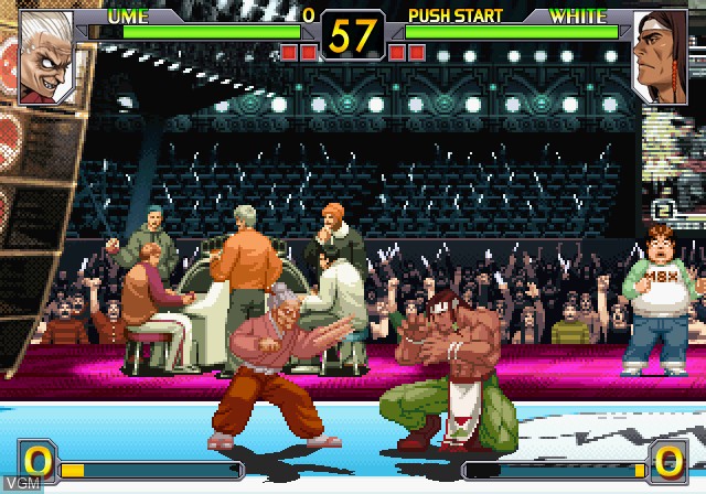 In-game screen of the game Shin Gouketsuji Ichizoku - Bonnou Kaihou on Sony Playstation 2