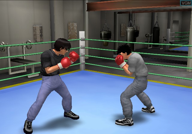 In-game screen of the game Hajime no Ippo 2 - Victorious Road on Sony Playstation 2