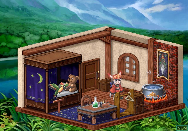 In-game screen of the game Judie no Atelier - Gramnad no Renkinjutsushi on Sony Playstation 2