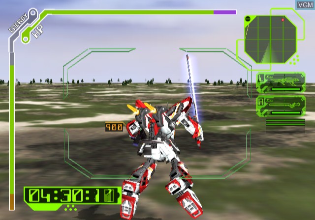 In-game screen of the game Kikou Heidan J-Phoenix - Burst Tactics on Sony Playstation 2