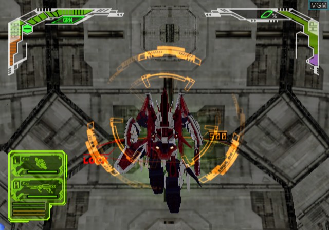 In-game screen of the game Kikou Heidan J-Phoenix 2 on Sony Playstation 2