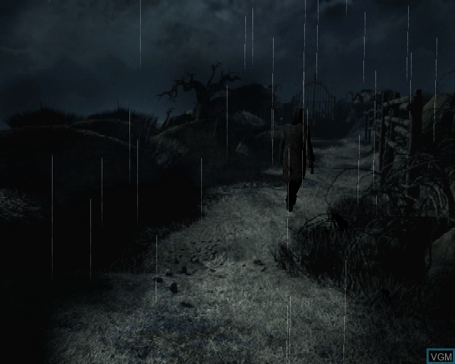 In-game screen of the game Alone in the Dark - The New Nightmare on Sony Playstation 2