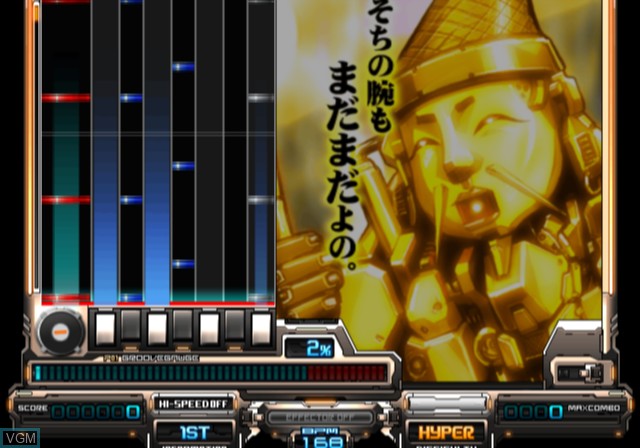 In-game screen of the game BeatMania IIDX 14 - Gold on Sony Playstation 2