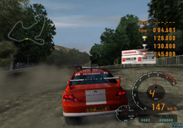 In-game screen of the game Gran Turismo Concept 2002 Tokyo-Seoul on Sony Playstation 2