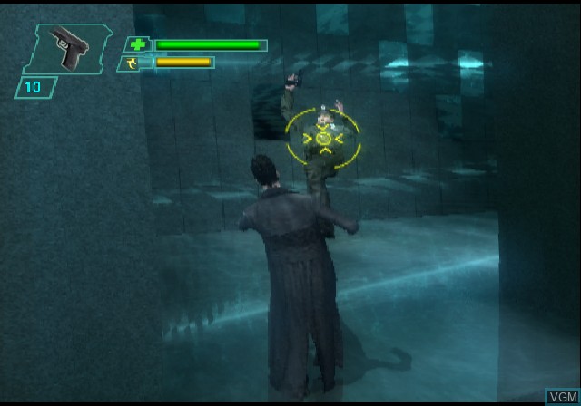 In-game screen of the game Matrix, The - Path of Neo on Sony Playstation 2