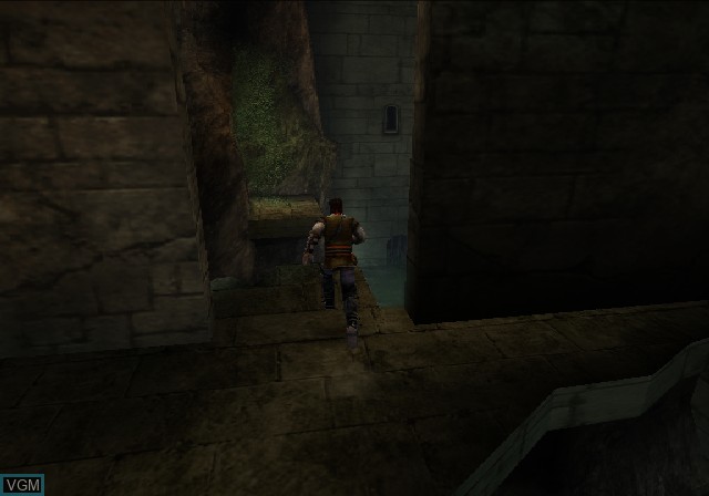 In-game screen of the game Pirates - Legend of the Black Buccaneer on Sony Playstation 2