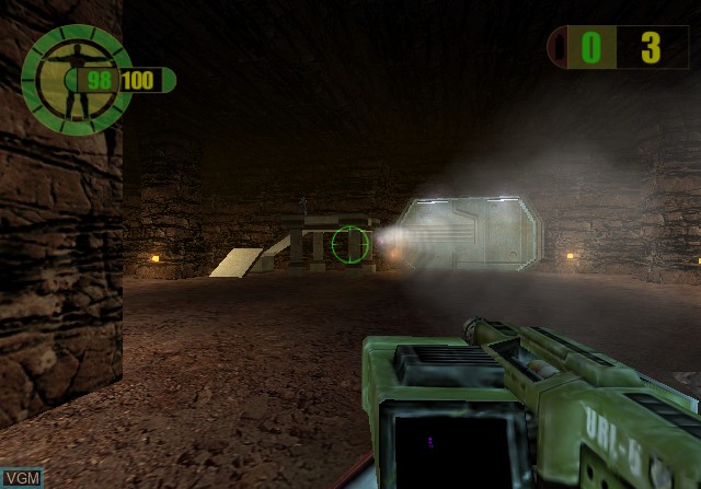 In-game screen of the game Red Faction on Sony Playstation 2